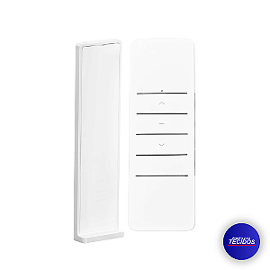 Controle Remoto Para Cortina Motorizada Bella Arte 1 Canal - Branco