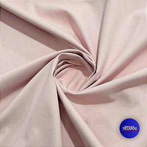 Tecido Percal 200 Fios 100% Algodão - 1m X 2,50m - Rose