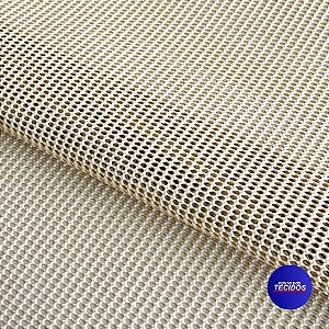 Tela Antiderrapante 1m X 1,20m - Bege- Base para Tapetes e Móveis