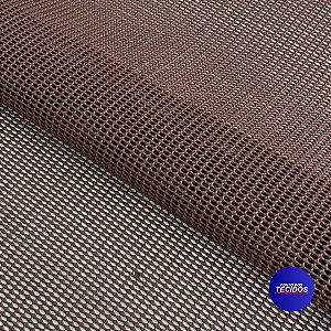 Tela Antiderrapante 1m X 1,20m - Marrom - Base para Tapetes e Móveis