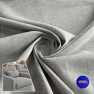 Tecido Veludo Adagio Essencia - 1m X 1,42cm 100% Poliéster - Prata