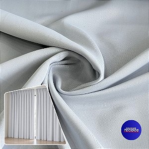 Tecido Blackout Fosco 70% - 1m X 2,80m - Branco Nero