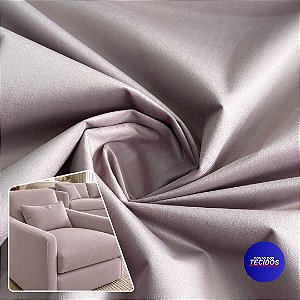 Tecido Veludo Slim - 1m X 1,42m 100% Poliéster - Rose