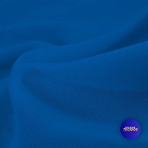 Tecido Musseline Chiffon - 1m X 1,50m - Lapis Lazuli