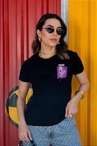 T-SHIRT MEDO DIVERTIDAMENTE DTF