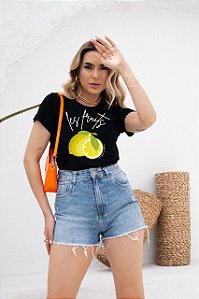 T-SHIRT LES FRUITS LEMON DTF