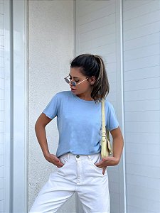T-SHIRT LISA AZUL BEBÊ
