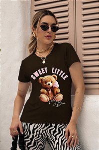 T-SHIRT URSINHO SWEET DTF CHOCOLATE