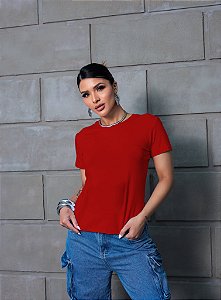 T-SHIRT LISA VERMELHO