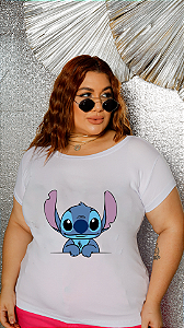 T-SHIRT PLUS SIZE STITCH DTF OFF WHITE XG