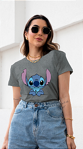T-SHIRT STITCH DTF CINZA