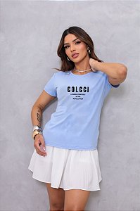 T-SHIRT COLCCI REVOLUTION DTF AZUL BEBÊ