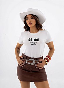 T-SHIRT COLCCI REVOLUTION DTF OFF WHITE