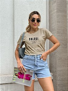 T-SHIRT COLCCI REVOLUTION DTF BEGE