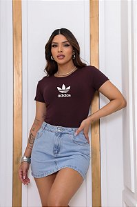 T-SHIRT ADIDAS DTF CHOCOLATE