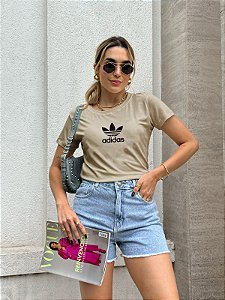 T-SHIRT ADIDAS DTF BEGE