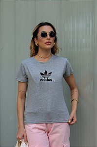 T-SHIRT ADIDAS DTF CINZA
