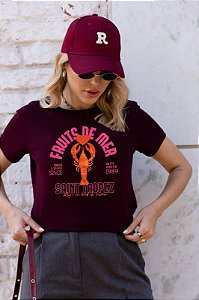 T-SHIRT FRUITS DE MEAR LAGOSTA DTF MARSALA