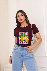T-SHIRT LIMONE MIRTILLI DTF MARSALA