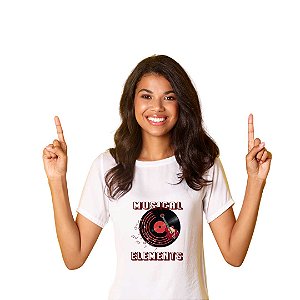Camiseta Personalizada musical elements