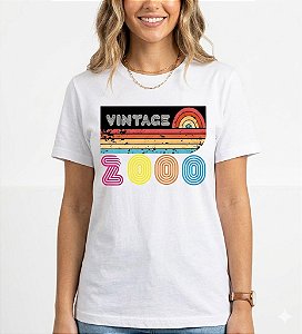 Camiseta Personalizada Vintage 2000