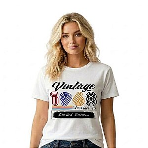 Camiseta Personalizada Vintage 1968