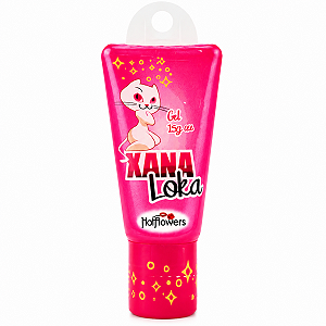 Gel Excitante Xanaloka 15g - Xana Loka Hot Flowers - Esquenta Esfria e Vibra - Sexy Shop Xana Louca