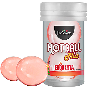 Hot Ball Bolinha Explosiva Plus Esquenta Esfria Lubrificante