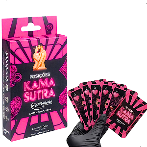 La Pimienta Jogo 54 Cartas Kama Sutra  Prazer Brincadeira Casal