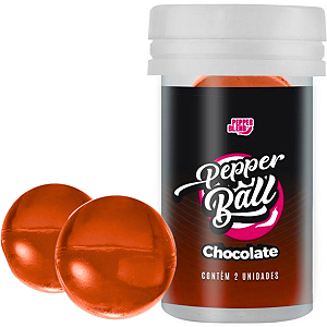 Hot Ball Bolinha Explosiva Plus Chocolate Lubrificante