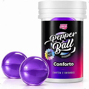 Hot Ball Bolinha Explosiva Plus Conforto Lubrificante
