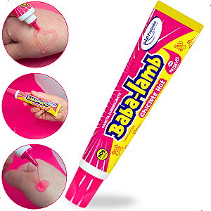 Lubrificante Excitante Gel Baba Lamb Hot Chiclete Hot 30g
