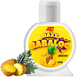 Gel Lubrificante Comestível Oral Maxx Babaloo Sabor Beijável
