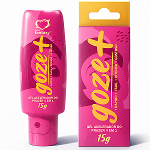 Goze + Gel Acelerador do Prazer 4 em 1 15g Sexy Fantasy