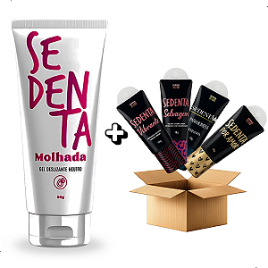 Gel Sedenta Molhada Lubrificante Íntimo + Brinde