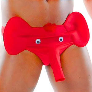 Cueca Sexy Sensual Com Tromba De Elefante Tam. Único Sexshop