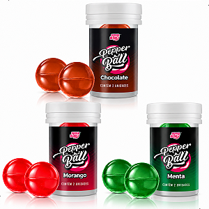 Bolinha Explosiva Beijável Pepper Ball 2 Pepper Blend Saborosa