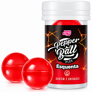 Hot Ball Bolinha Explosiva Plus Esquenta C/2 Sabor Esquenta (ESQUENTA )