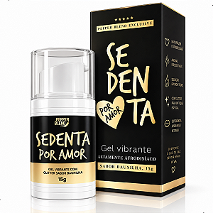 Sedenta Por Amor 15g Pepper Blend Baunilha Baunilha