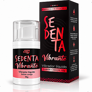 Sedenta Vibrante Gel Comestivel 15g Pepper Blend Líquido