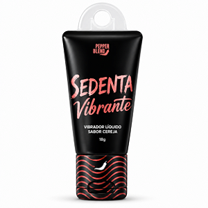 Vibrador Líquido Comestível 18g Pepper Blend Sedenta Vibrante