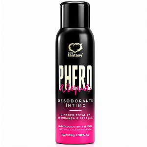 Desodorante Íntimo Feminino 150ml Fragrâncias Aromas Mulher Sexy Fantasy Phero