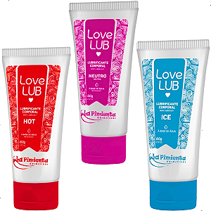Gel Lubrificante Íntimo Neutro Ice Hot 60g Love Lu LaPimenta