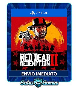 Red Dead Redemption 2 - PS4 - Edição Padrão - Primária - Mídia Digital.