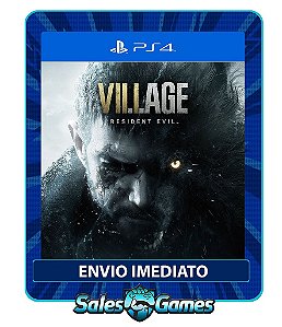 Resident Evil Village - PS4 - Edição Padrão - Primária - Mídia Digital