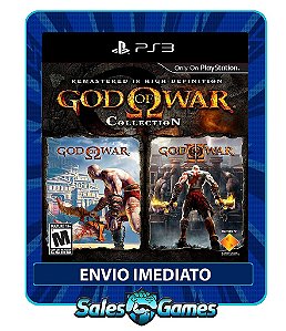 God Of War Collection - PS3 - Midia Digital