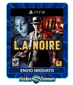 L.a. Noire - PS3 - Midia Digital