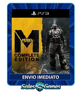 Metro Last Light Complete Edition - PS3 - Midia Digital