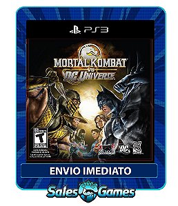 Mortal Kombat Vs Dc Universe - PS3 - Midia Digital