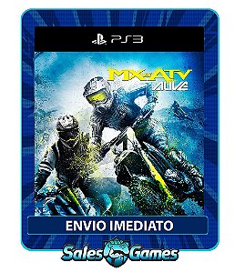 Mx Vs Atv Alive - PS3 - Midia Digital